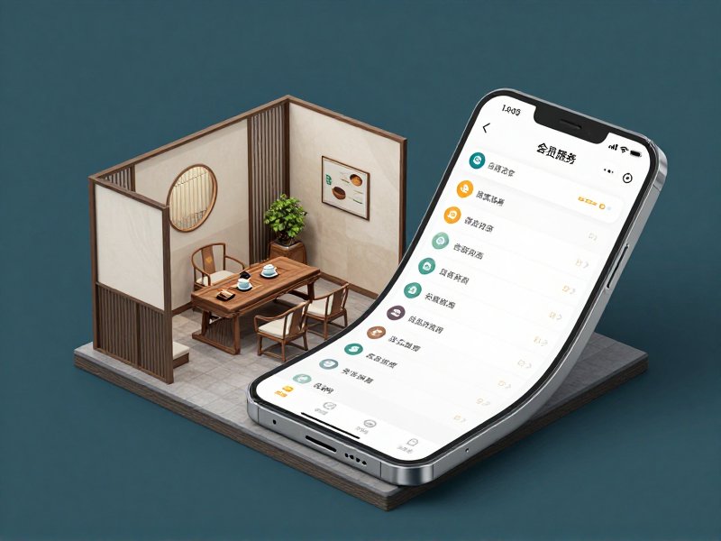 商务茶空间包厢预约小程序开发