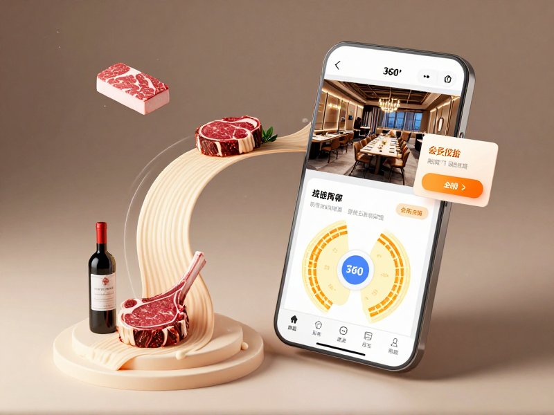 高端西餐牛排馆预约小程序开发方案