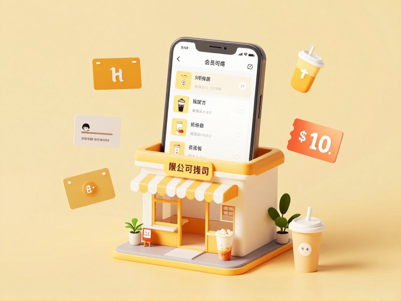 奶茶店会员小程序开发方案