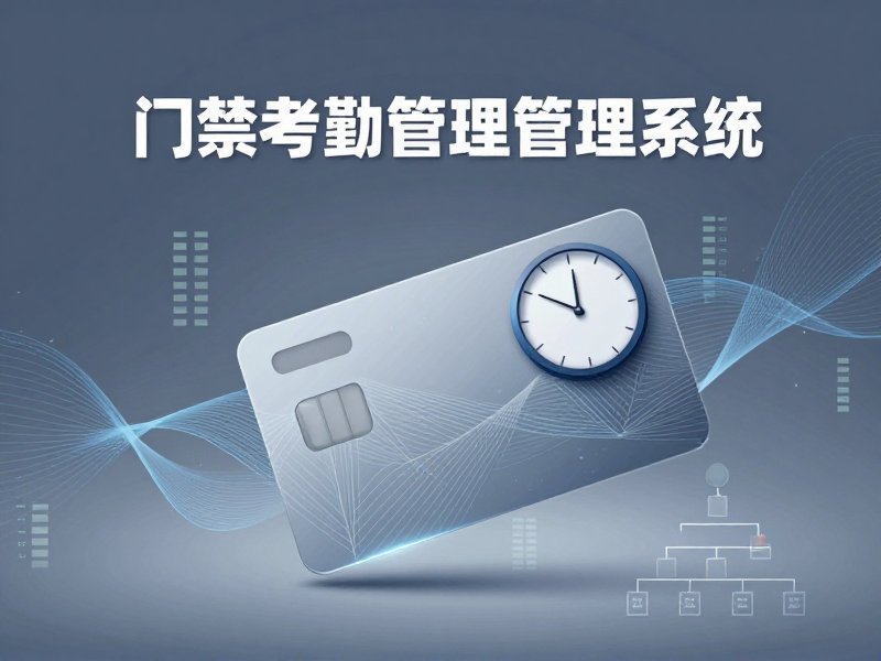 企业门禁考勤管理小程序开发