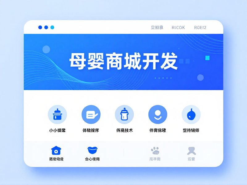 母婴用品商城小程序开发