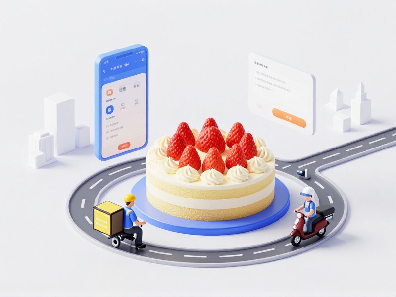 蛋糕甜品即时配送小程序开发