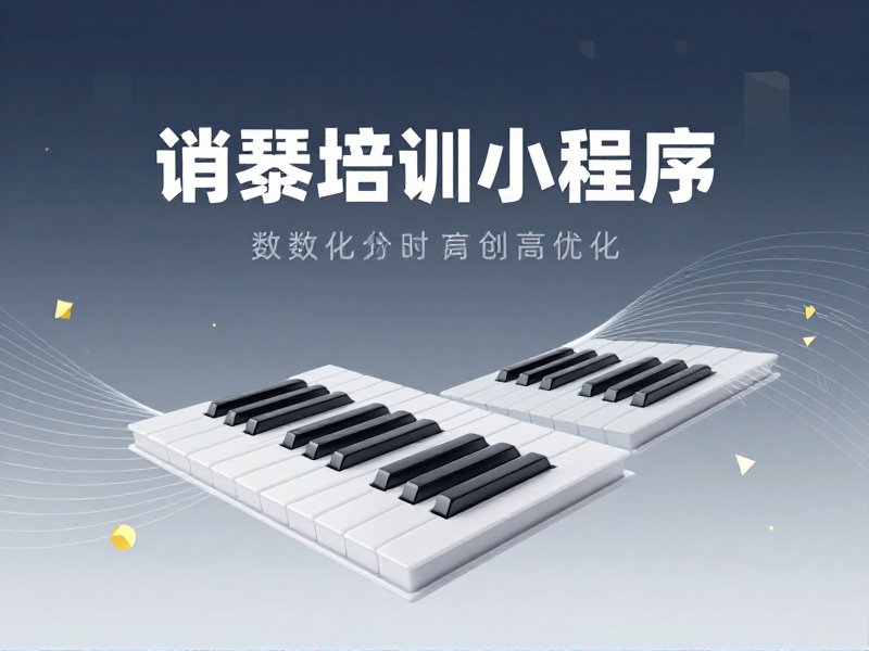 乐器培训小程序开发